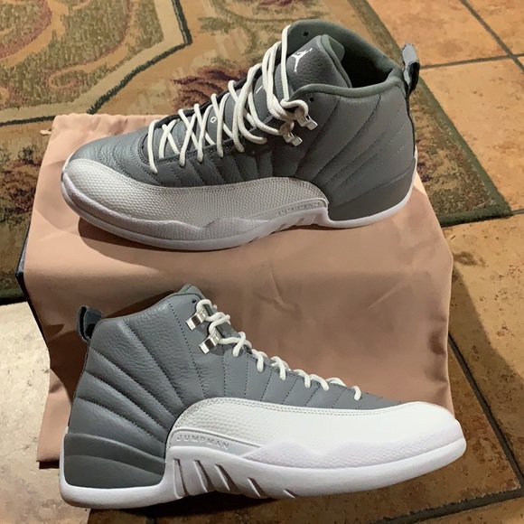 Air Jordan 12 Men’s Retro Stealth Shoes (Premium) - Picture 10 of 11